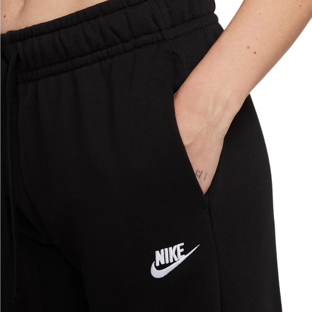 Nike Women's Black Wide-Leg Sweatpants - Picture 3 of 4